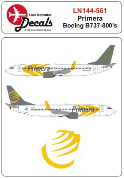 1/144 Primera Boeing 737-800