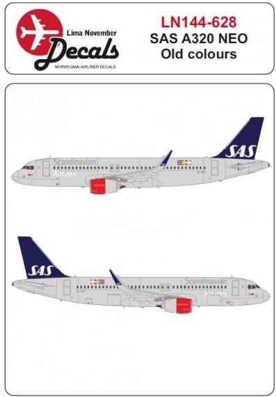 1/144 Sas old cs Airbus A320 Neo