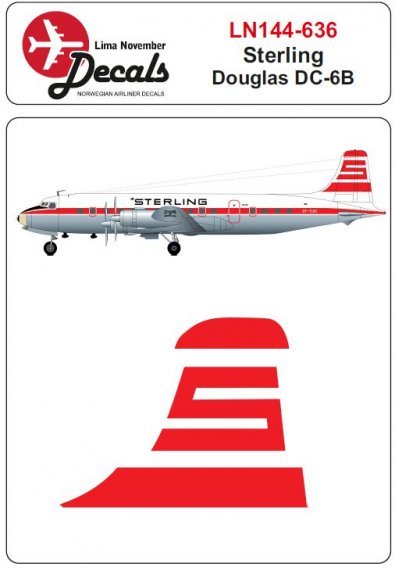 1/144 Sterling Douglas DC-6B