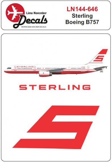 1/144 Sterling Boeing 757 for Zvezda
