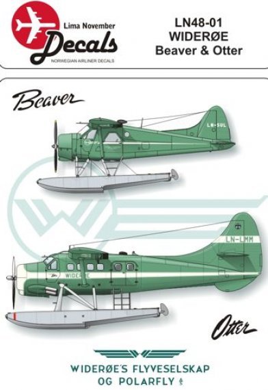 Lima November 1/48 DHC-2 Beaver & DHC-3 Otter Wider�e