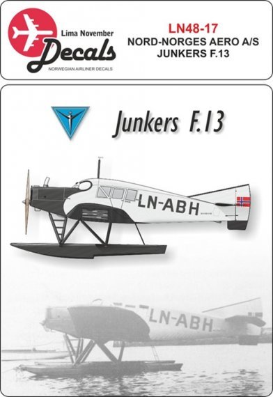 1/48 Nord-Norges Aero Junkers F.13 with masks