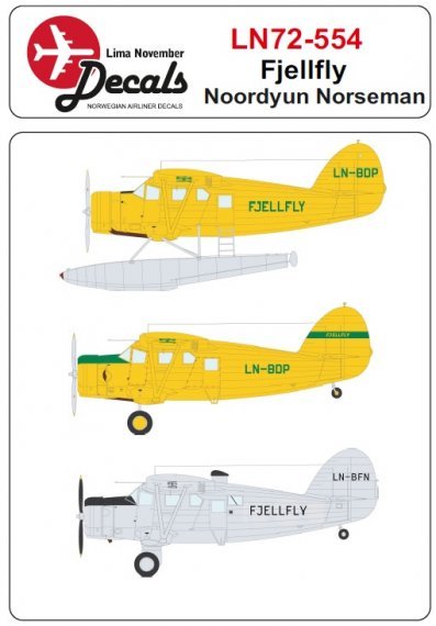 1/72 Fjellfly Nordyun Norseman with masks