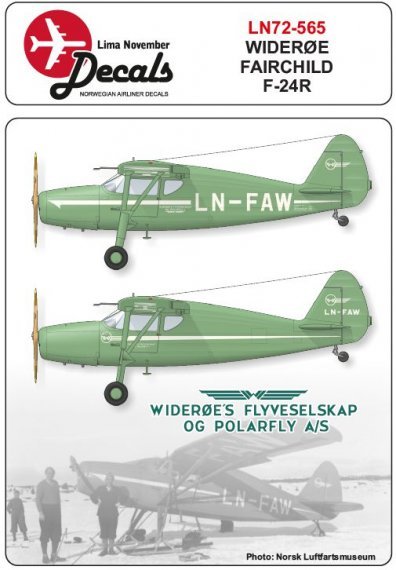 1/72 Widere Fairchild F-24R with masks