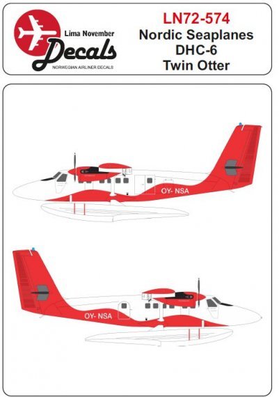 1/72 Nordic Seaplanes de-Havilland-Canada DHC-6 Twin Otter