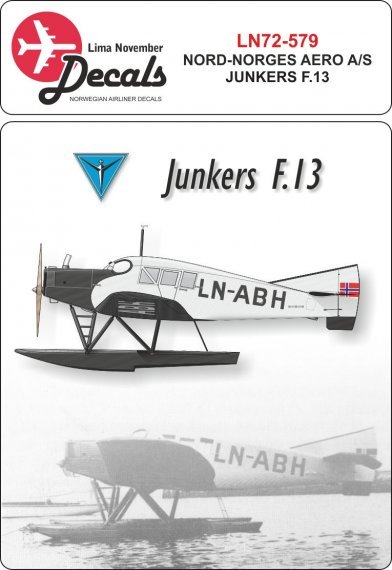 1/72 Nord-Norges Aero Junkers F.13 with masks