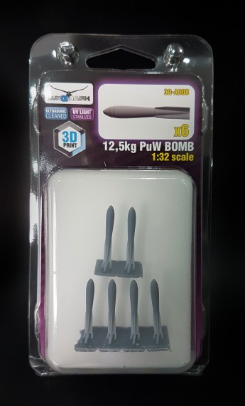 1/32 6 x 12,5kg PuW German bombs WWI