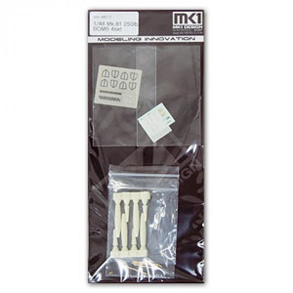 1/48 Mk.81 250lb General Purpose Bomb 4 Set