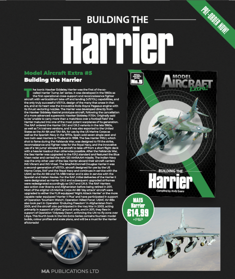 Building The Harrier. Model Aircraft Extra Part5