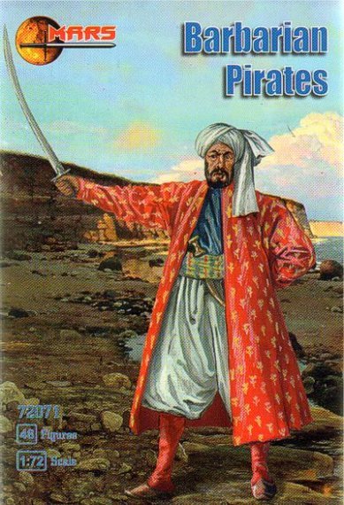 Mars 1/72 Pirates Barbares - Figurines