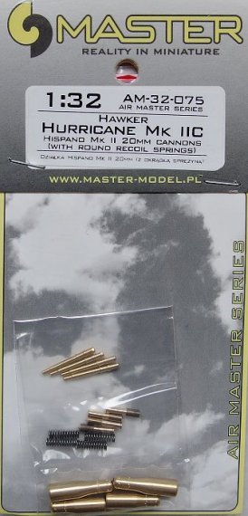 1/32 Hawker Hurricane Mk.IIC  Hispano Mk.II 20mm cannons