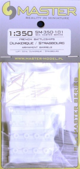 1/350 Dunkerque / Strasbourg armament barrels