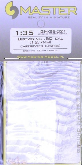 1/35 Browning .50 cal catridges