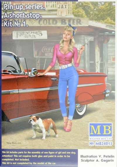 1/24 Pin-up series  A short stop, Kit No.1