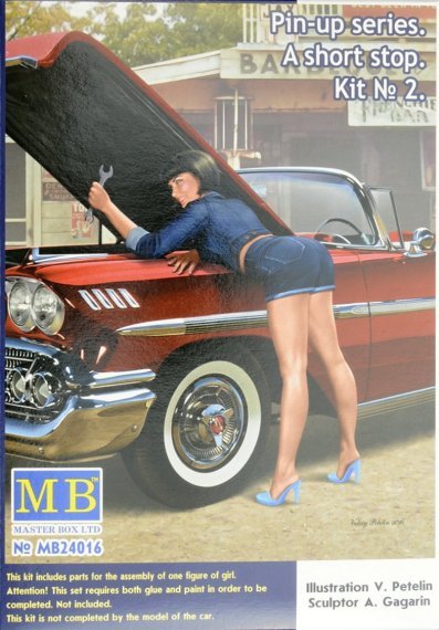 1/24 Pin-up series  A short stop, Kit No.2