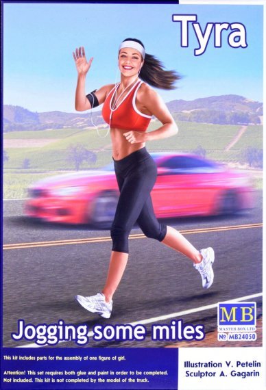 1/24 Jogging some miles, Tyra