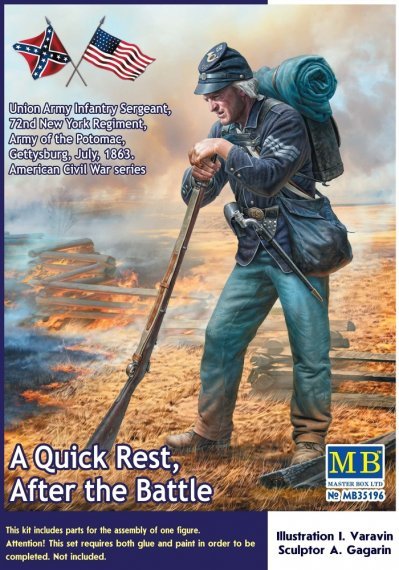 1/35 A Quick Rest, After the Battle July 1863