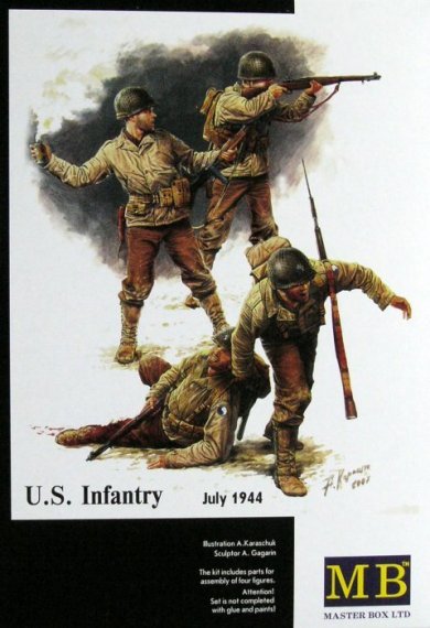 U.S. Infantry, July 1944