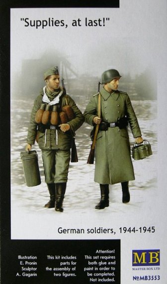 1/35 German Soldiers  2fig. (1944-1945) Supplies at Last !