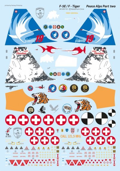1/72 F-5E/F Tiger  Peace Alps Part Two