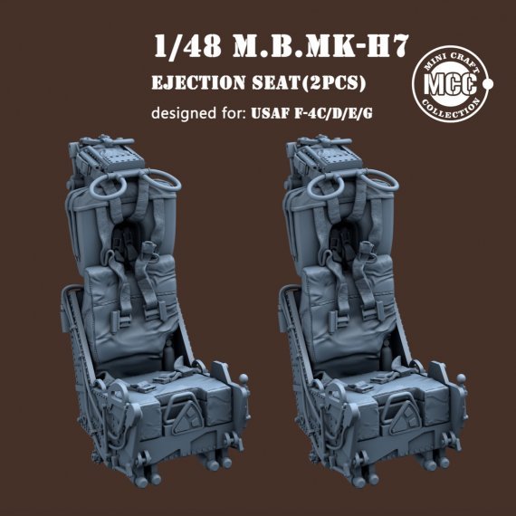 1/48 M.B MK.H7 Ejection Seats for air force type McDonnell F-4