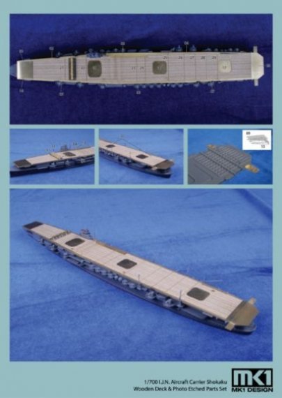 1/700 SHOKAKU WOODEN DECK (Tamiya)