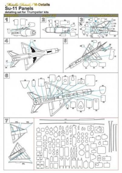 1/48 Sukhoi Su-11 Panels