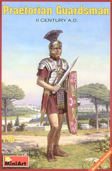 1/16 Praetorian guardsman II century A.D.