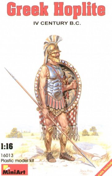 1/16 Greek hoplite IV century B.C.