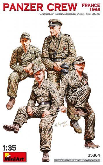 1/35 Panzer Crew, France 1944