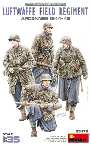 MiniArt 1/35 R�giment Luftwaffe Ardennes 1944-45
