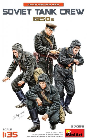 1/35 Soviet Tank Crew 1950s