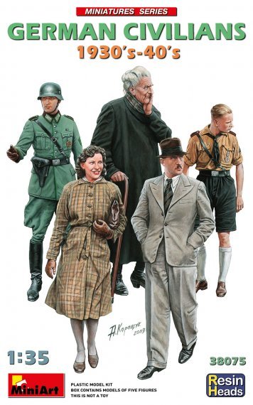 1/35 German Civilians 1930-40s