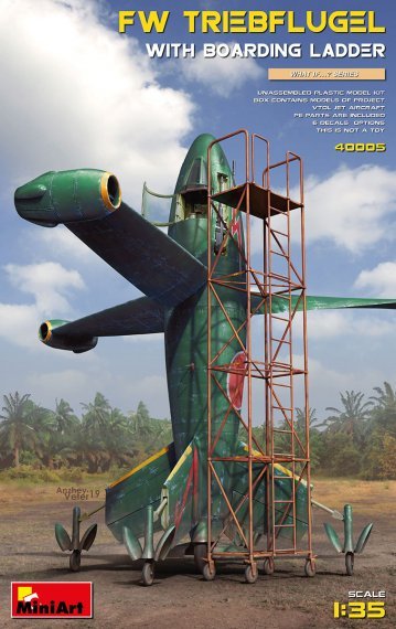 1/35 Focke Wulf Triebflugel with Boarding Ladder