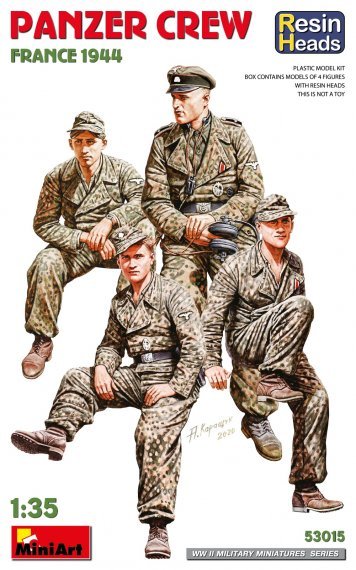 1/35 Panzer Crew France 1944