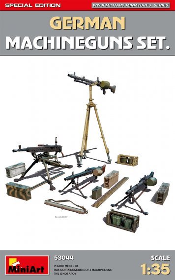 1/35 German Machineguns Set, Special Edition