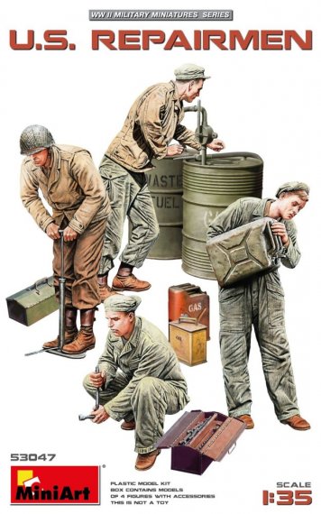 1/35 U.S. Repairmen 4 figure & accessories