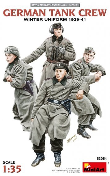 MiniArt 1/35 Deutsche Panzercrew Winteruniform