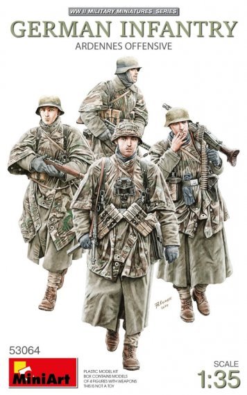 MiniArt Infanterie Allemande Ardennes 1944 1/35