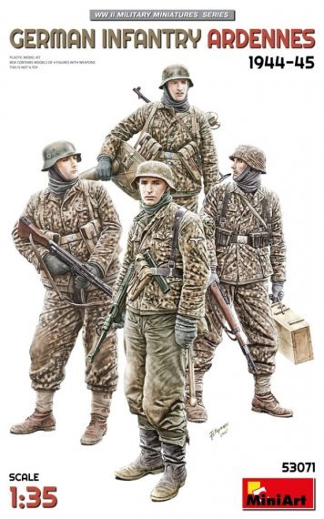 MiniArt 1/35 Fanteria tedesca Ardenne 1944-45