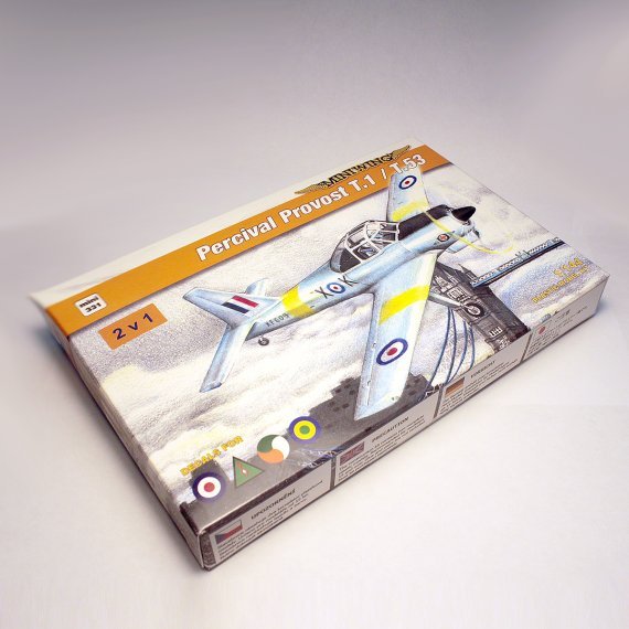 1/144 Percival Provost T.1 / 2 plastic kits, 4 decals versions