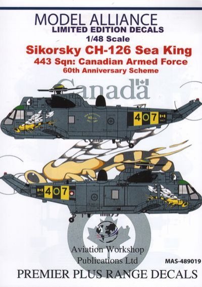 1/48 Sikorsky CH-124 Sea King 443 Sqn RCAF 60th Anniversary