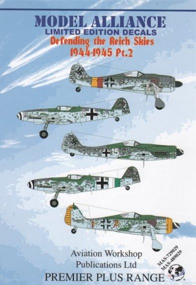 Model Alliance 1/48 Defending the Reich Part 2 Bf-109 Fw-190
