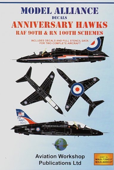 1/48 Anniversary Hawks (2) RAF 90th 2008 XX325 208(R) Squadron R