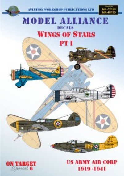 Model Alliance 1/72 Wings Of Stars Part I - Abziehbilder US