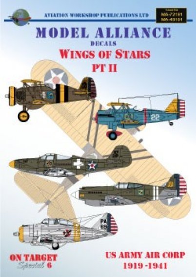 Model Alliance 1/72 Wings Of Stars Part 2 Abziehbilder