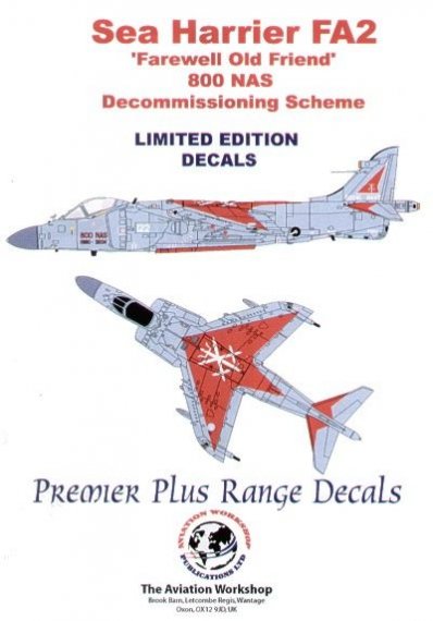 Model Alliance 1/72 BAe Sea Harrier FA.2 800 NAS 2004