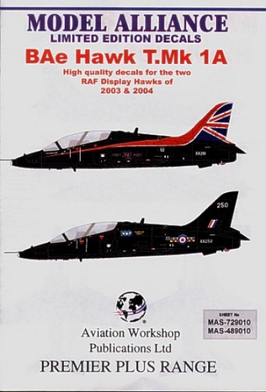 Model Alliance 1/72 RAF Display Hawks 2003/2004 Decal