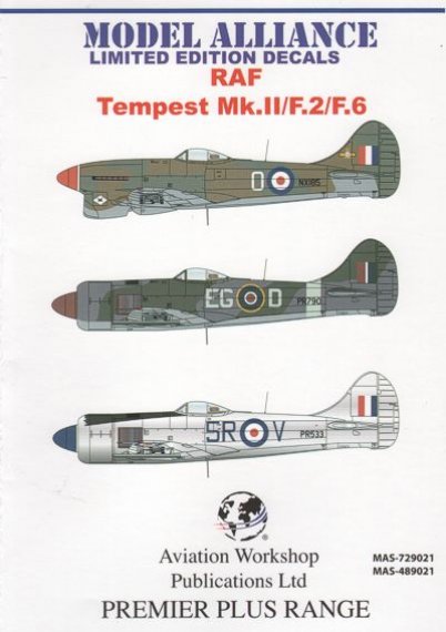 Model Alliance 1/72 Hawker Tempest Mk.II/F.2/F.6 Post War