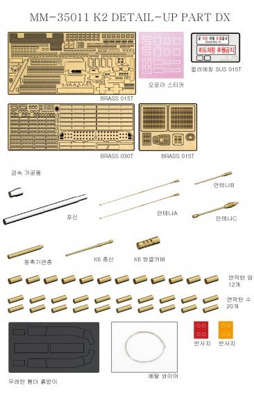 1/35 R.O.K. Army K2 Black Panther DX PACK